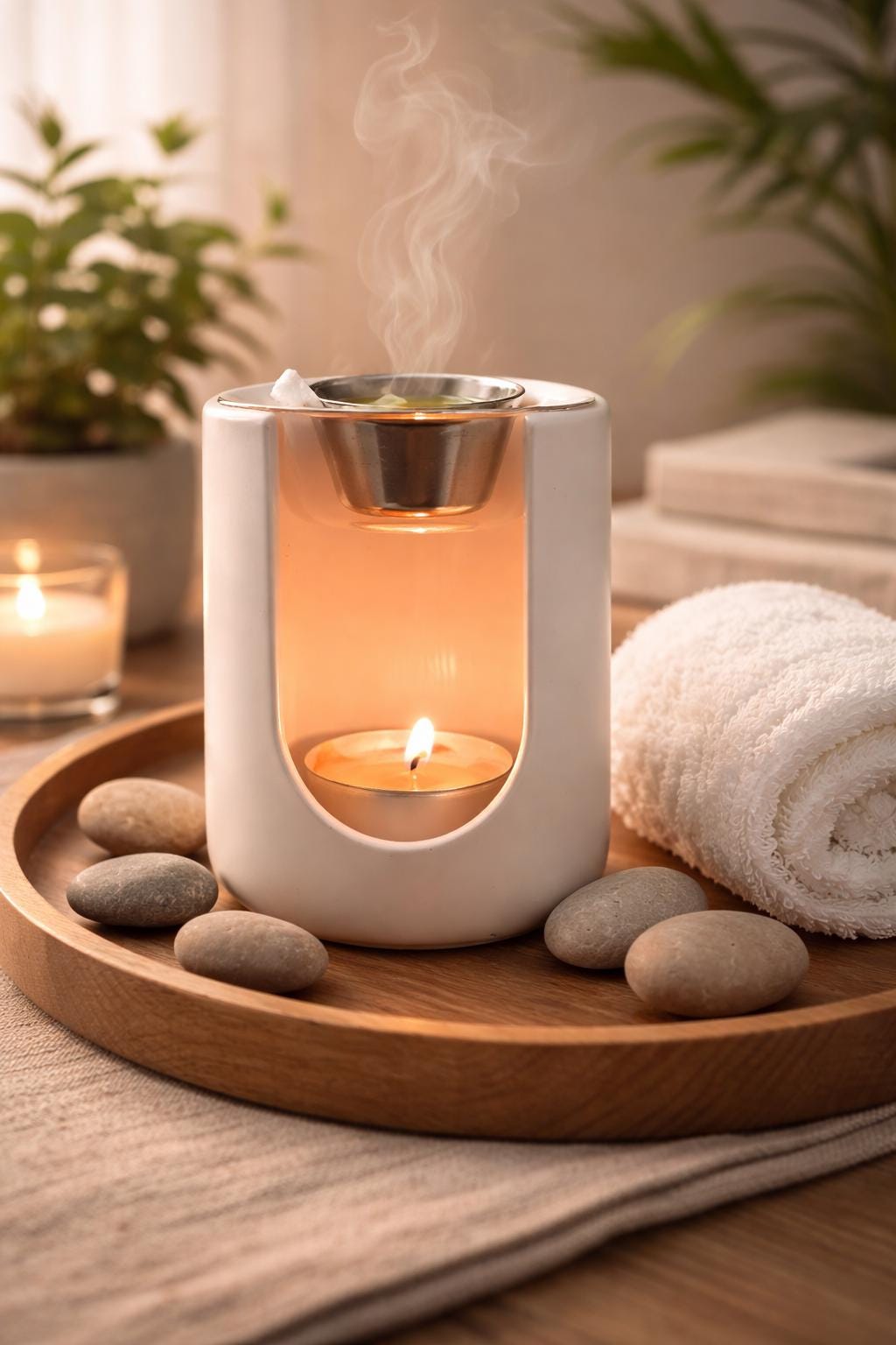 Diffusore per wax melts Duftwelt Tor in polvere ceramica