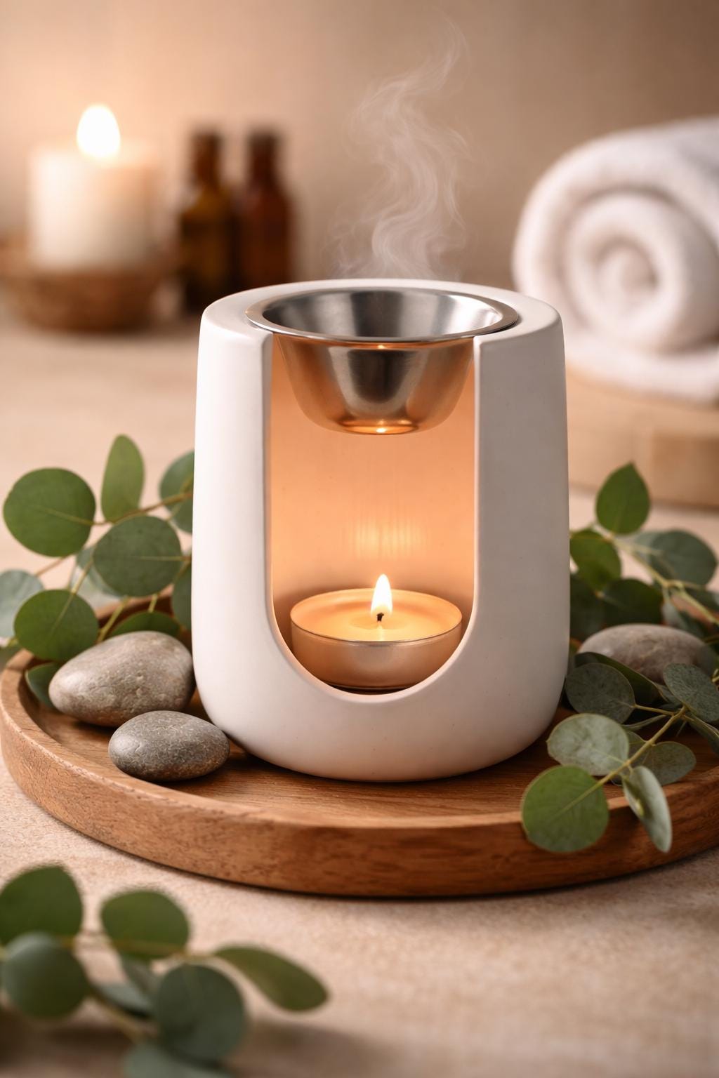 Diffusore per wax melts Duftwelt Tor in polvere ceramica