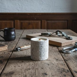 Candela profumata artigianale in cera di soia – Linea I Lui Cliff | Vegan & cruelty-free | Fatto a mano | AriA handmade creations