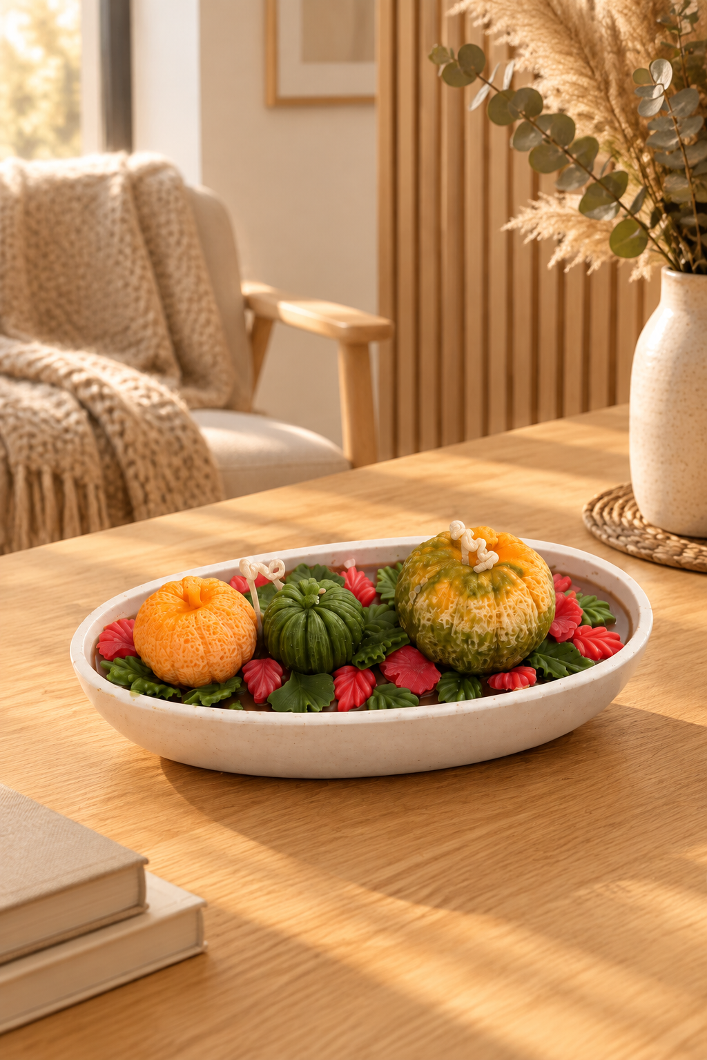 Candela profumata artigianale in cera di soia – Collezione Le Zuccose autunnali | Autumn Stroll | Vegan & cruelty-free | AriA Handmade Creations - immagine 14